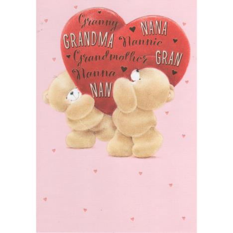 Female Grandparent Forever Friends Valentines Day Card